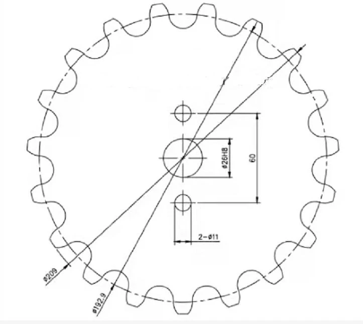 Sprocket GZG 100-19T